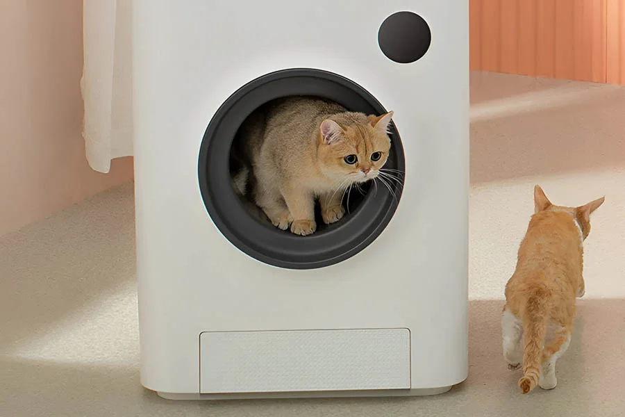 litter box self cleaning