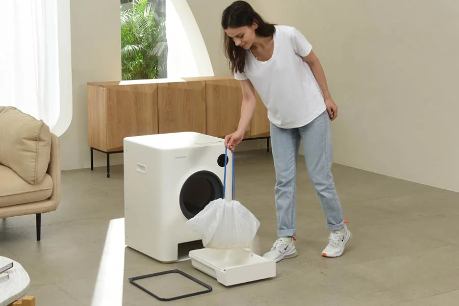 litter box self cleaning